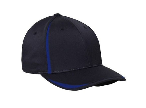 Pacific Headwear M3 Performance Flexfit® Cap (472F), Color 'BlackRoyal'